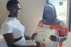 Customer Excellence Training Certificate Awardee: Rae-Dawn Noel