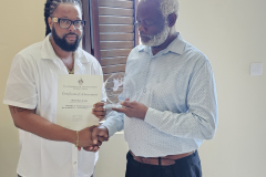 Outstanding Leadership A ward  - Ms. Siegruid John
