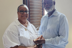 Customer Service Excellence Award - Ms. Lucia Biscombe